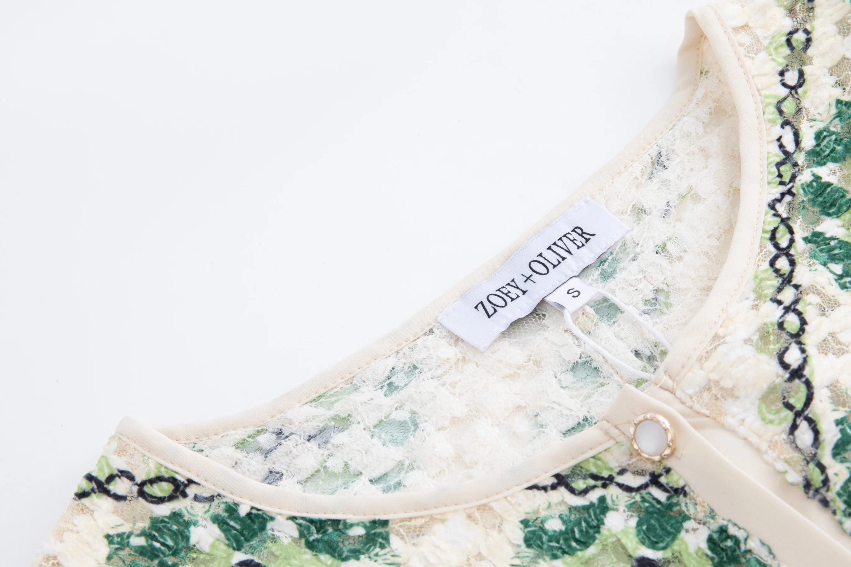Green Crochet Cardigan - Image 4