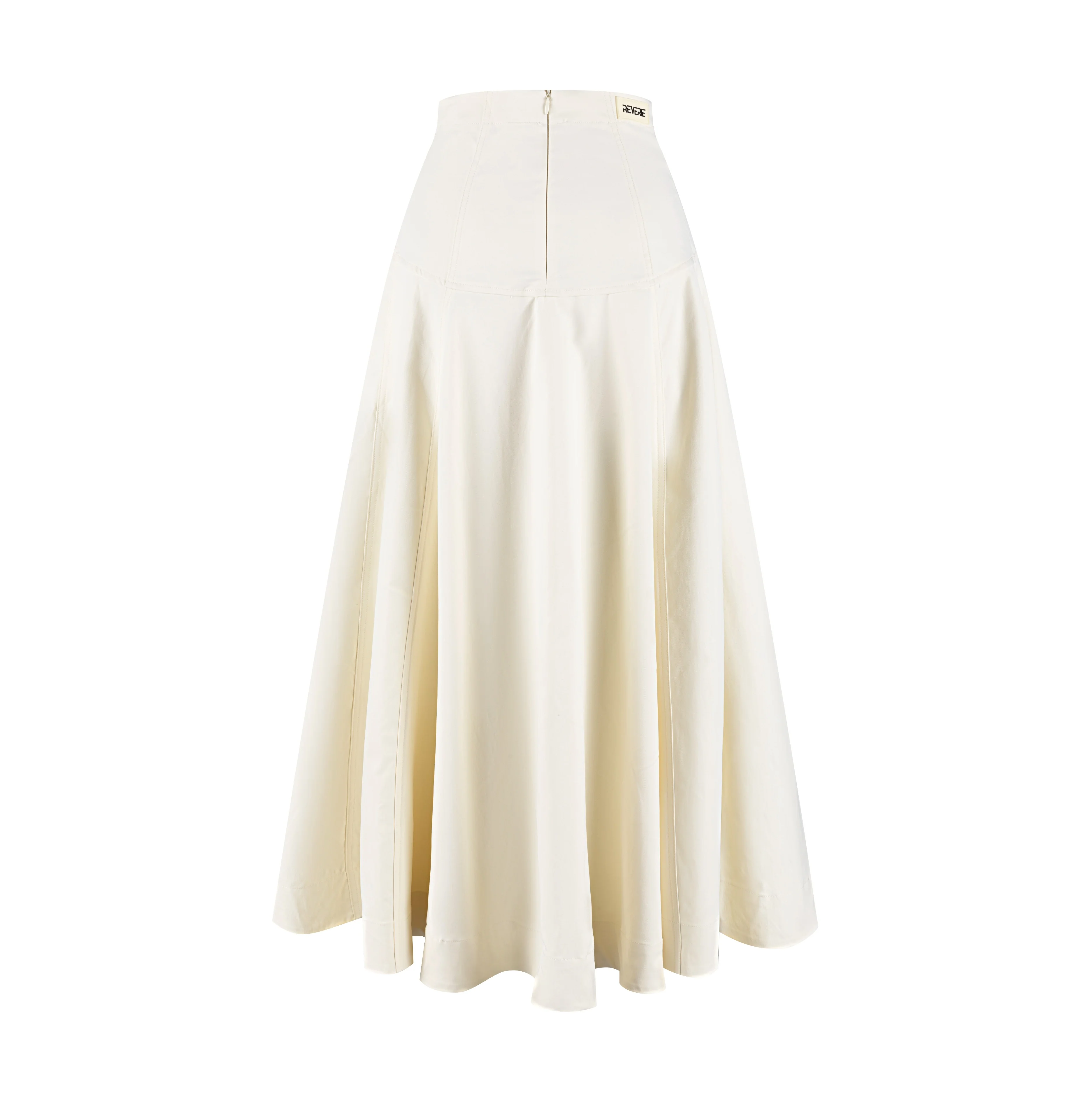 Yoke Skirt - Cream - Image 2